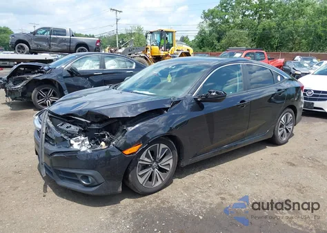 2017 Honda Civic Ex-T from USA, damaged, VIN 19XFC1F34HE205266